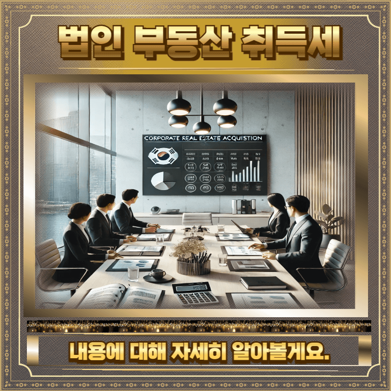 법인 부동산 취득세