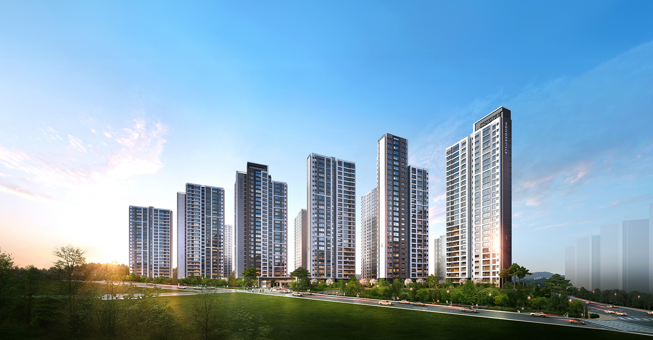 안성 당왕 경남아너스빌 하이스트 - 조감도