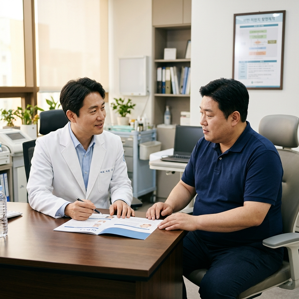 의사 상담 장면