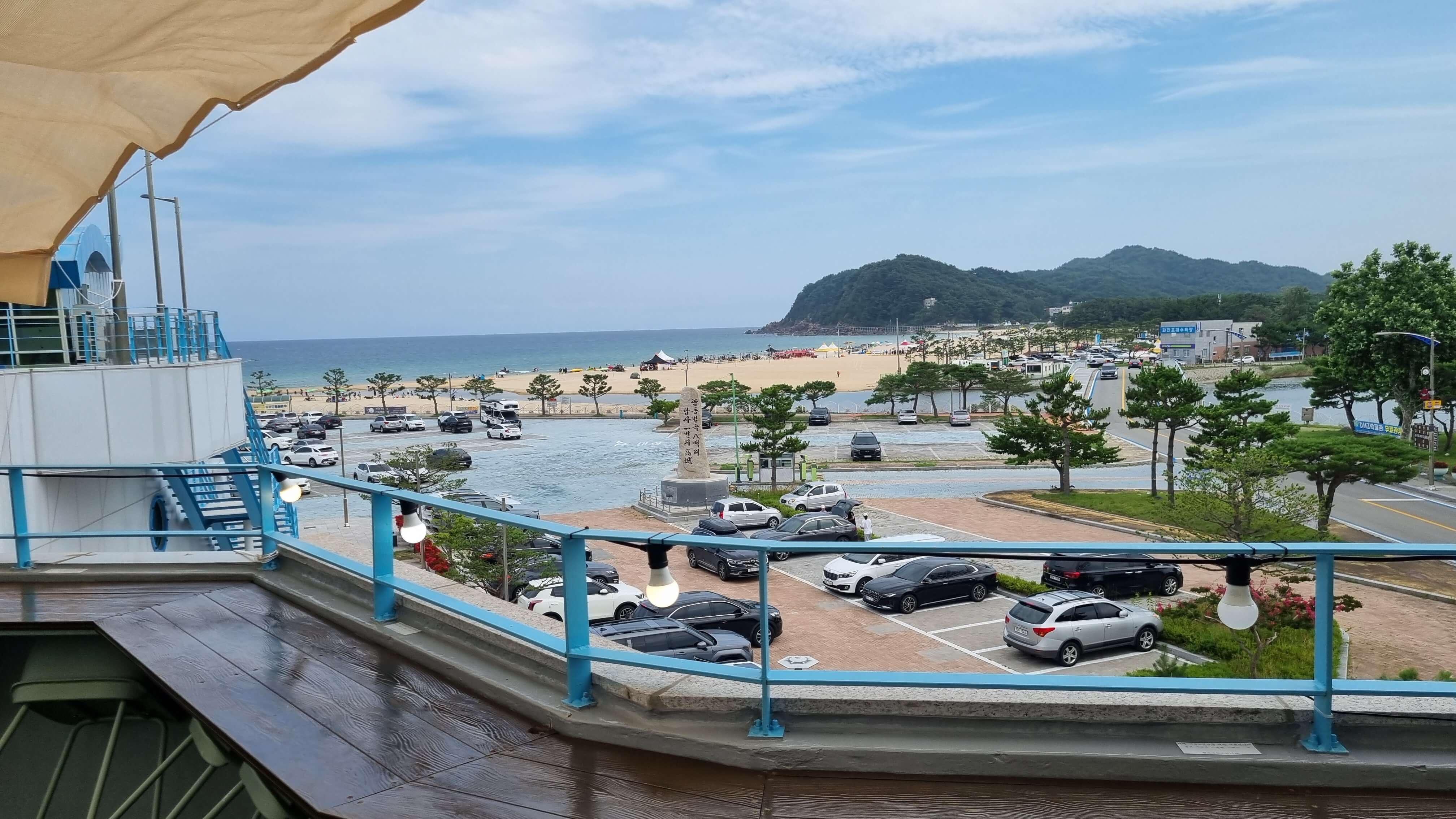 화진포 해수욕장-사진