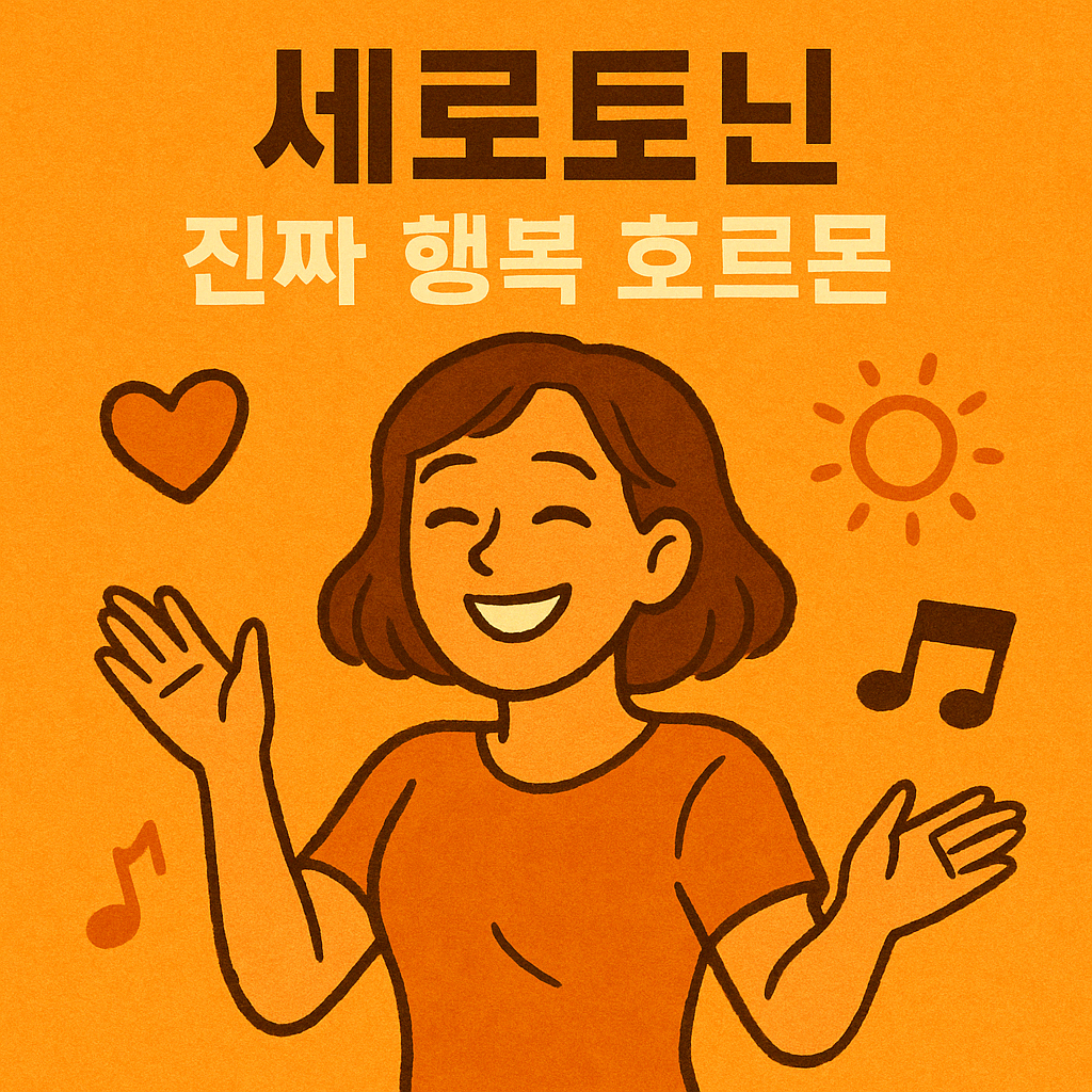 도파민보다 세로토닌, 진짜 행복호르몬