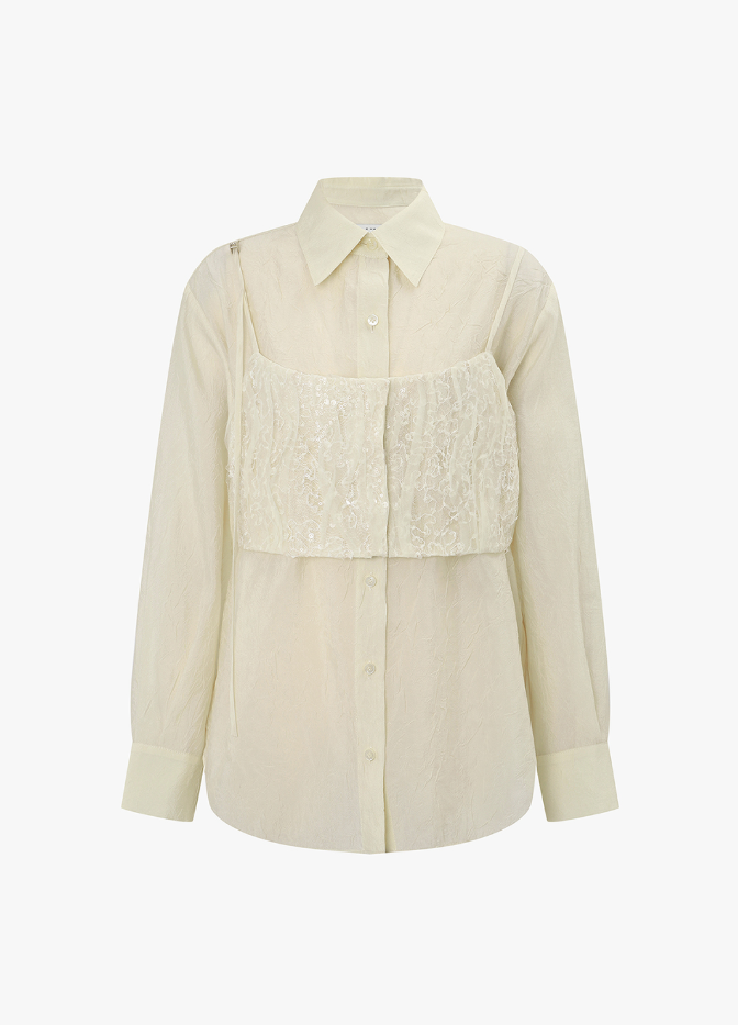 화려한 날들 4회 이태란 미샤 블라우스 셔츠