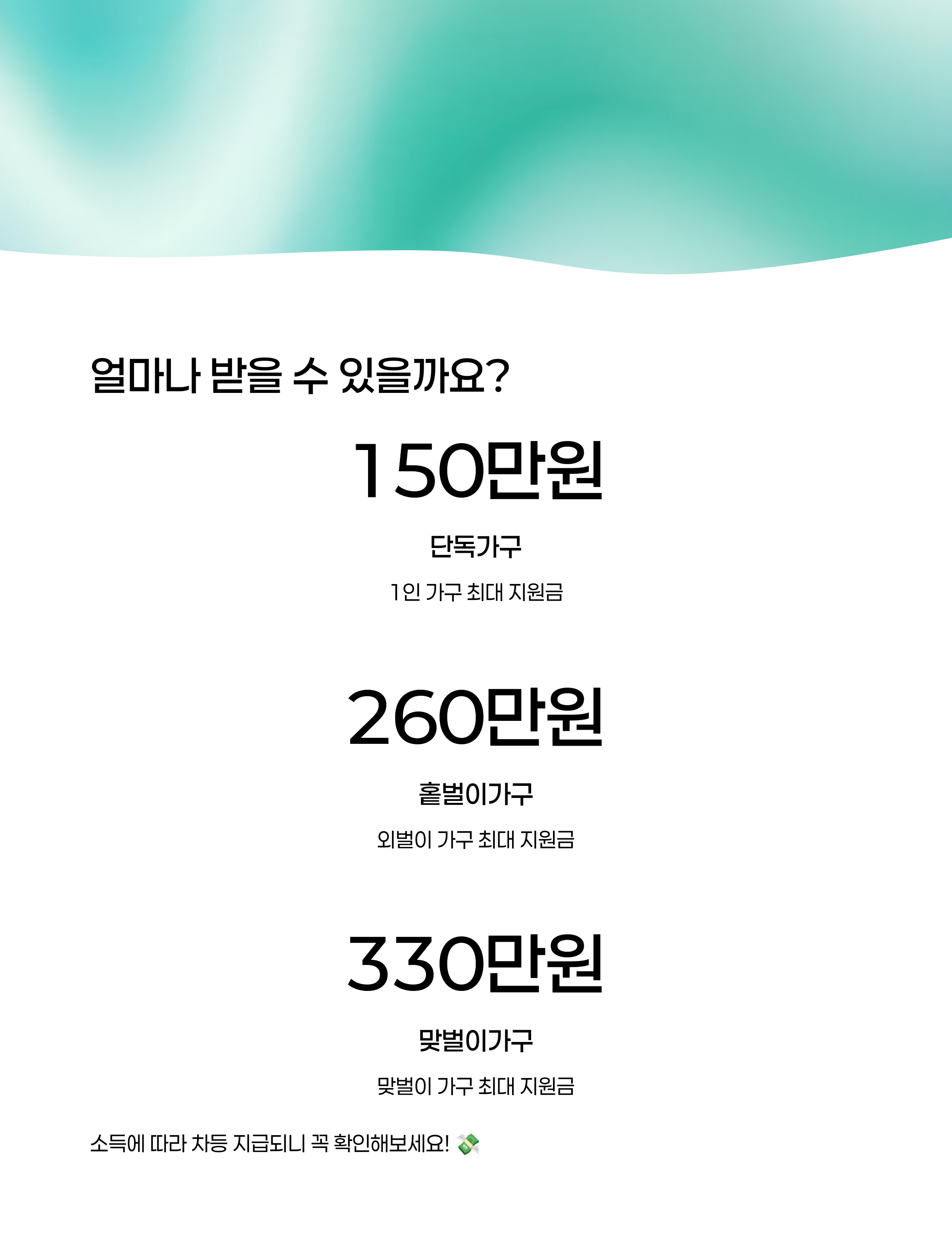 💰 지급 금액과 계산 기준