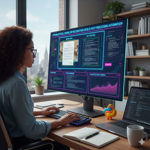 Python으로 이미지에서 텍스트 추출(OCR) 및 후처리 자동화