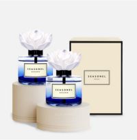 1+1 (신제품 출시 기념 EVENT) 시즈넬 차량용 디퓨저 화이트 로즈 (미끄럼방지 패드 포함), 라일락향, 2개