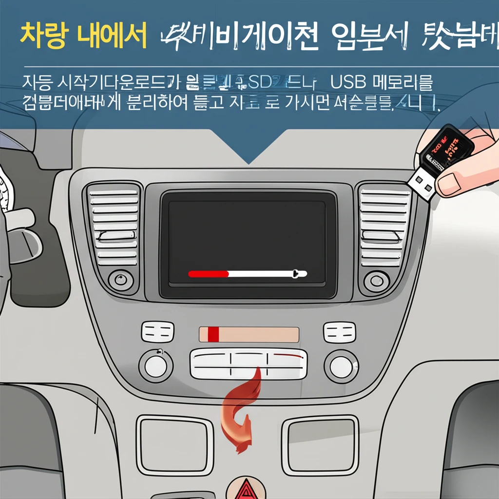 LF 쏘나타 내비게이션 지도 업데이트..