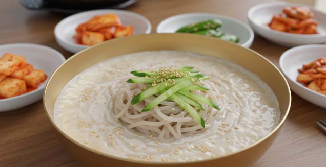 무더위에 좋은 음식 콩국수