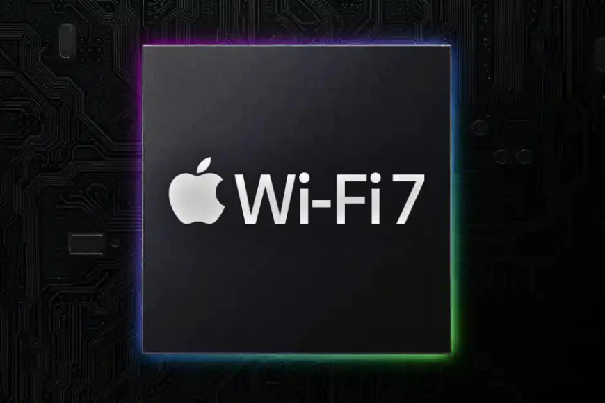 애플 WI-FI 7칩의 모습