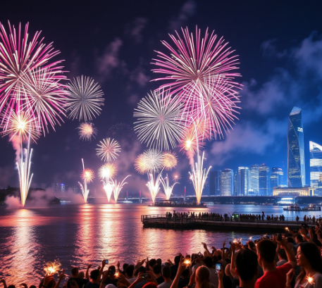 여의도불꽃축제그림