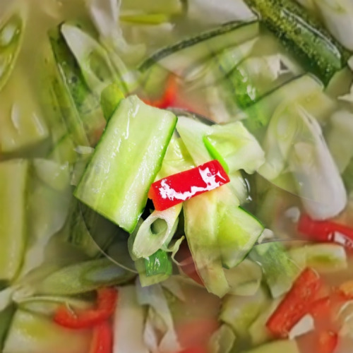 유산균 폭탄! 여름철 장마철 입맛 살리는 양배추 물김치 레시피