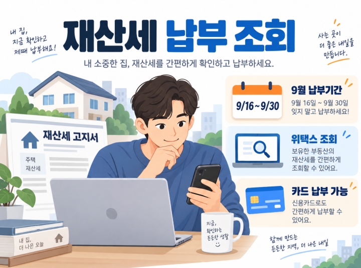 2026 재산세 납부 조회 방법