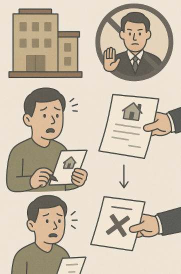 임대사업자 등록 거절