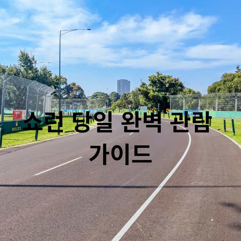 2025 F1 메르세데스 쇼런 예매방법
