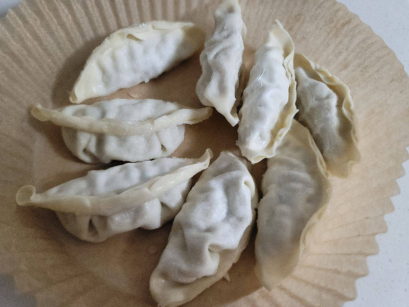 마켓컬리 서울만두 에어프라이어 돌리기 전