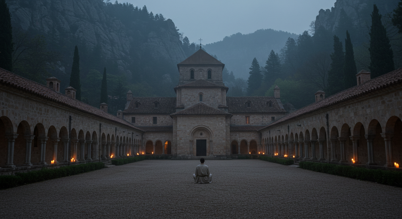 호텔 대신 해외 수도원의 하룻밤 – 묵언과 명상으로 떠나는 여행에 관한 이미지