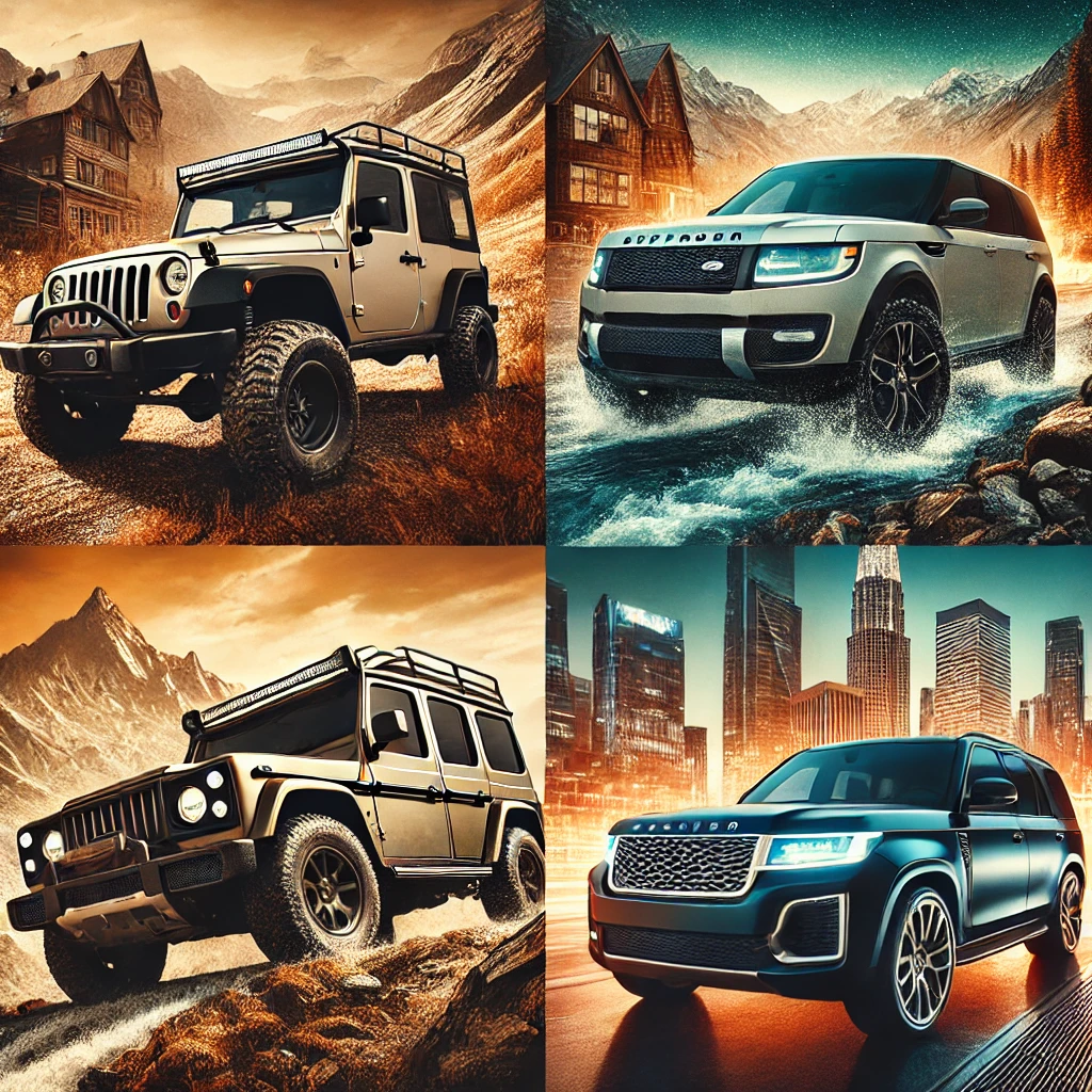 남자의 SUV