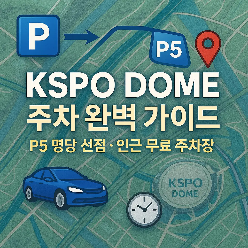 KSPO DOME 주차, 왜 미리 준비해야 할까요?