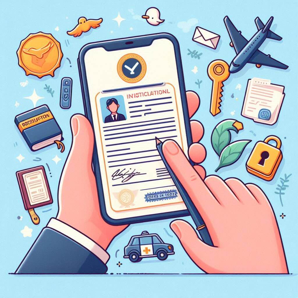 모바일 신분증 발급방법