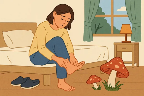 운동화 청결 관리로 무좀 예방