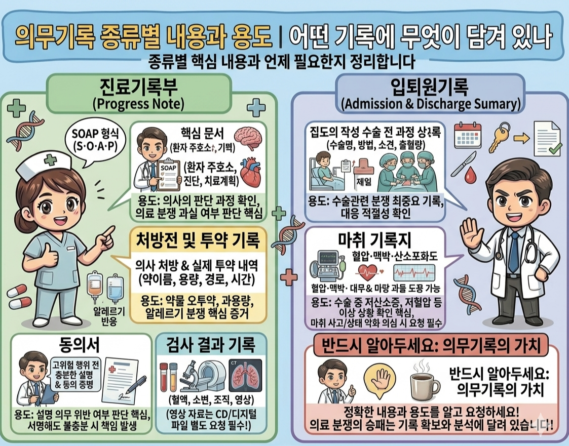 의무기록지 한 권에 내 모든 비밀이? 종류별 용도 완벽 정리