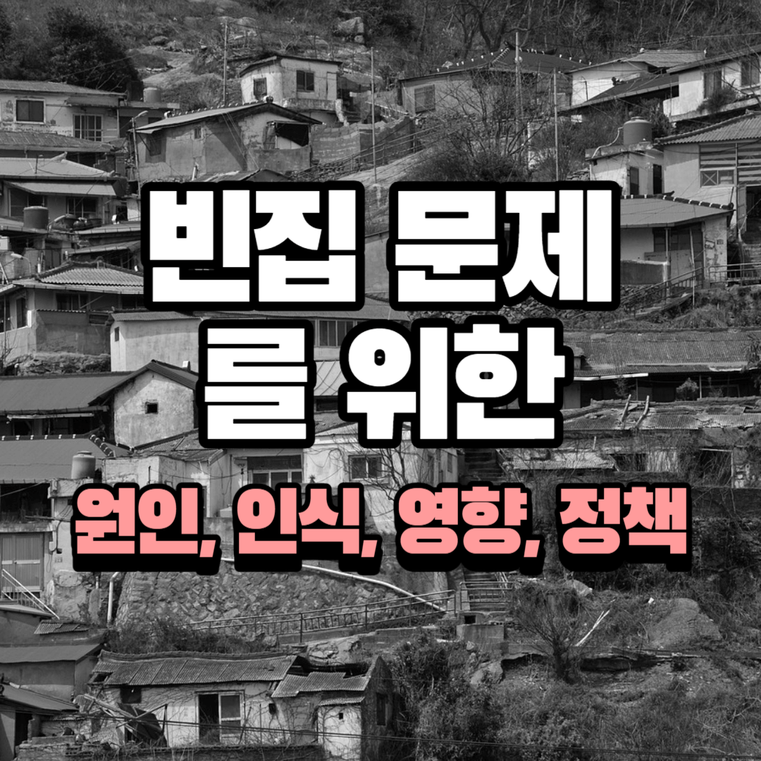 빈집 문제 해결을 위한: 원인, 인식, 영향, 정책