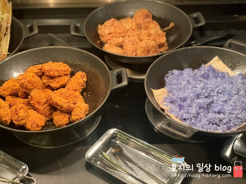 JW메리어트 싱가포르 조식 치킨앤라이스