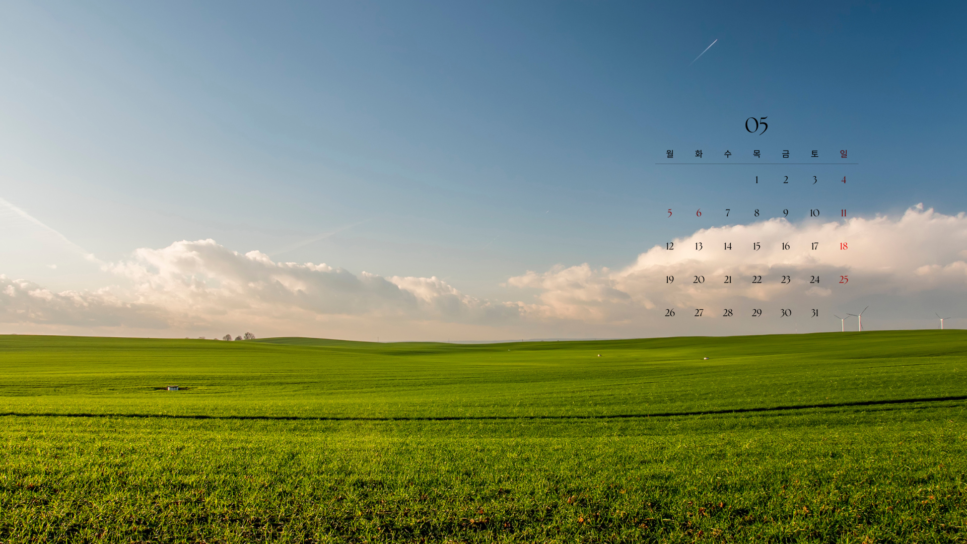 2025년 5월 달력 프린트 플래너 출력 배경화면 무료다운 PC 바탕화면 02