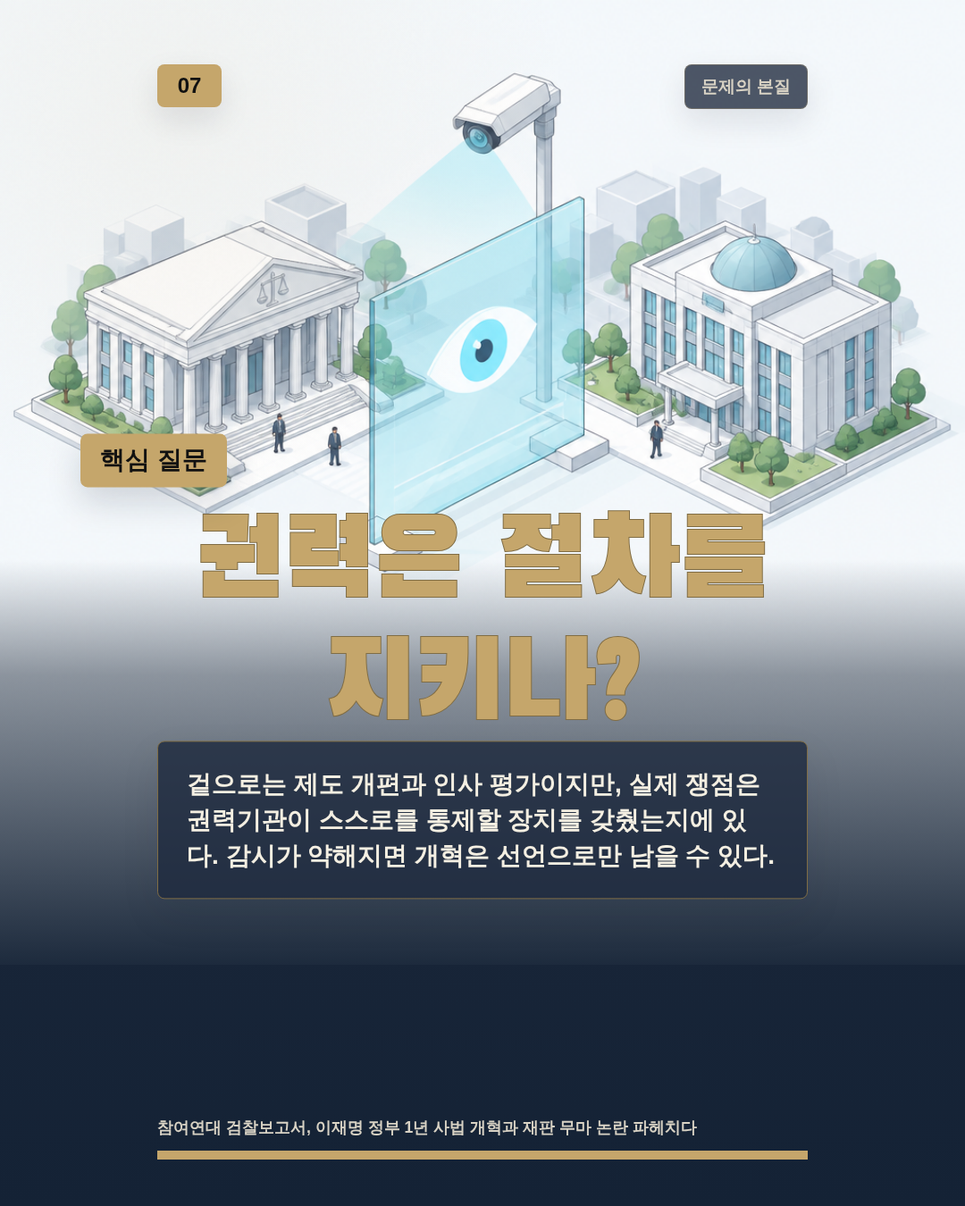권력은 절차를 지키나?