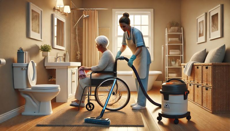 고령자 & 거동이 불편한 분을 위한 ‘안전 청소’