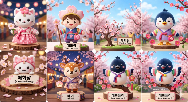 2026 광양 매화축제 행사기간(+만개시기+입장료+운영시간+주차장_뽑기인형