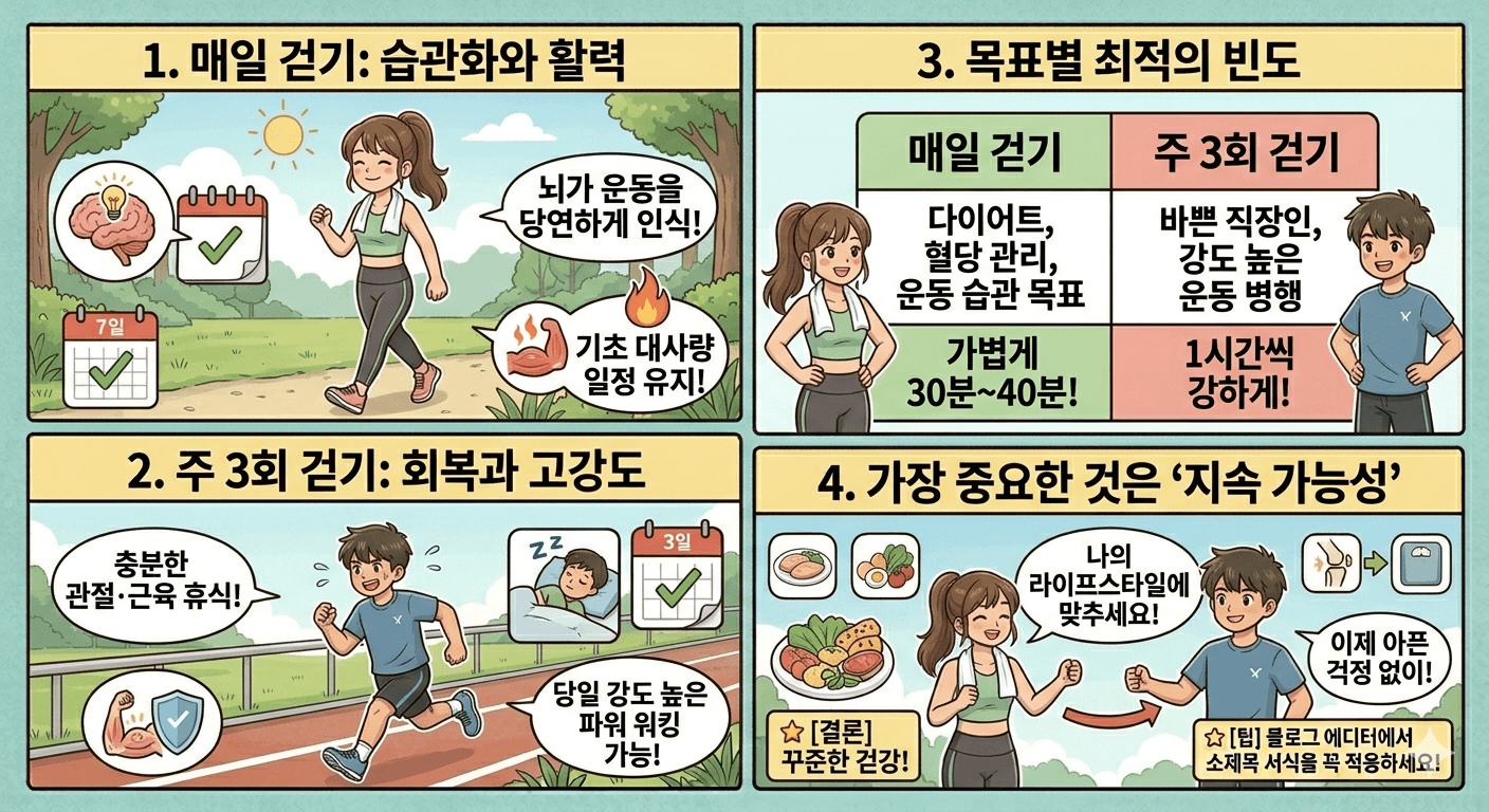 걷기 기록을 남겨야 하는 이유