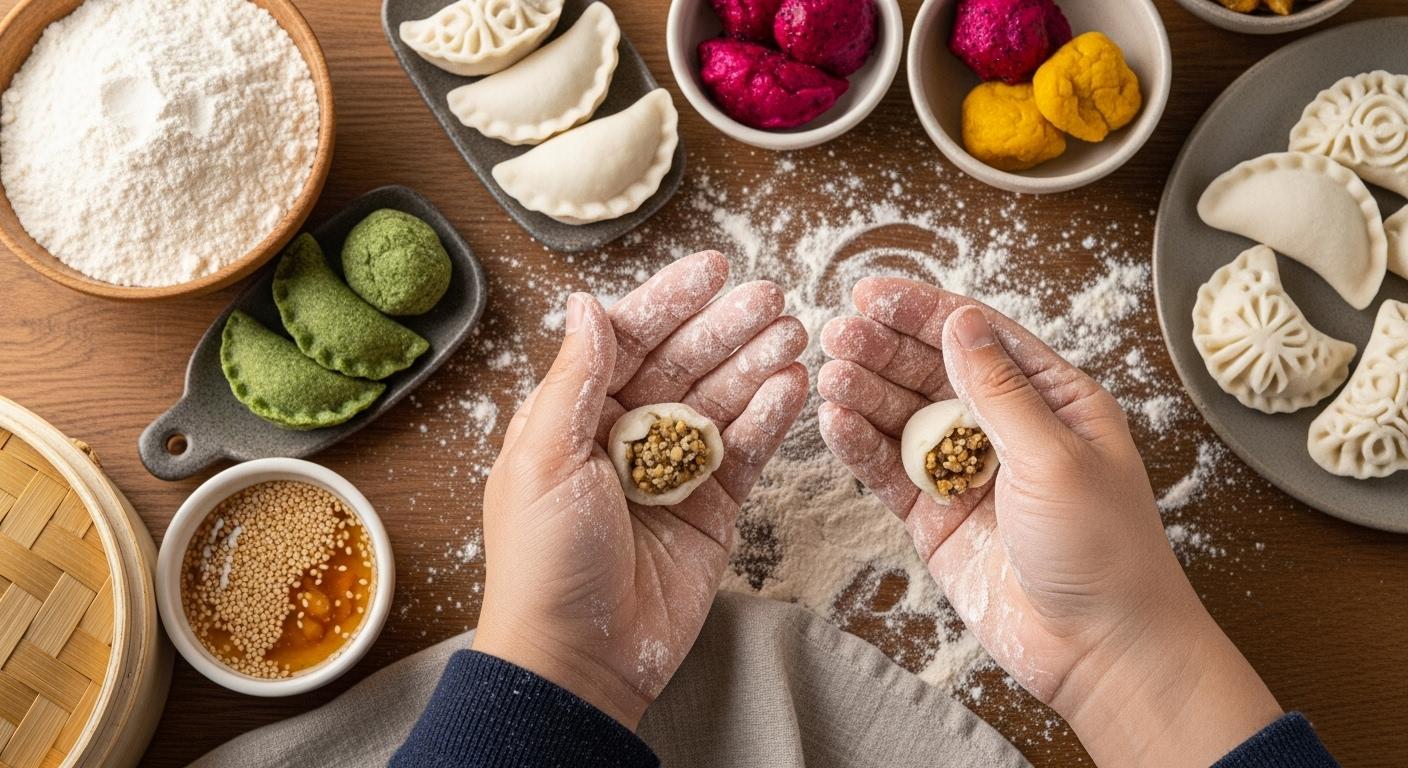 송편만들기 쌀가루