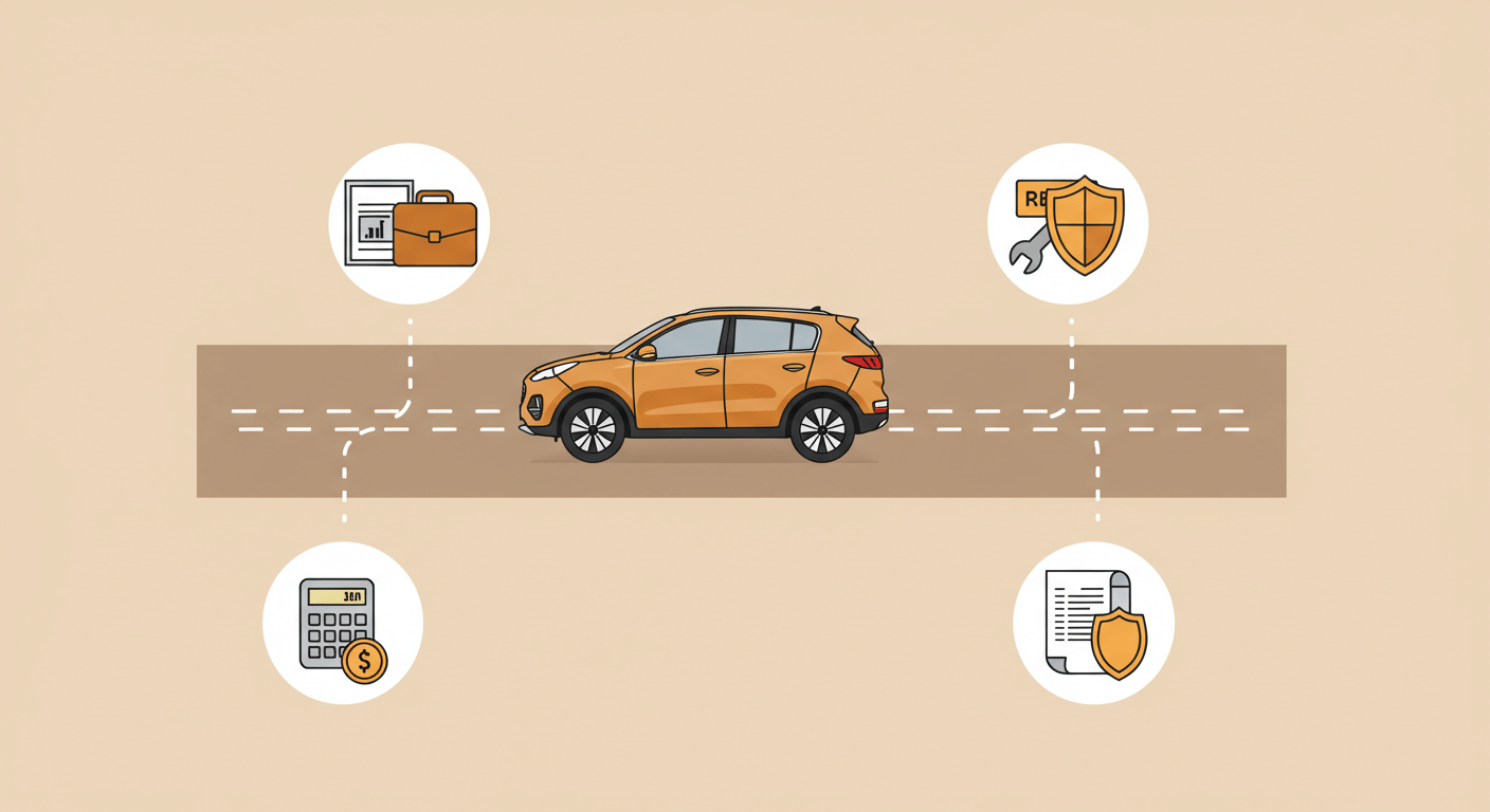 스포티지 하이브리드 리스, 렌트 뭐가 유리할까