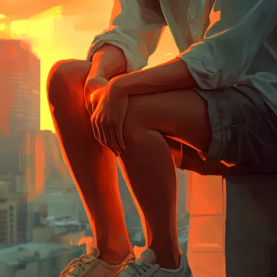 외상이 없는데도 무릎통증3