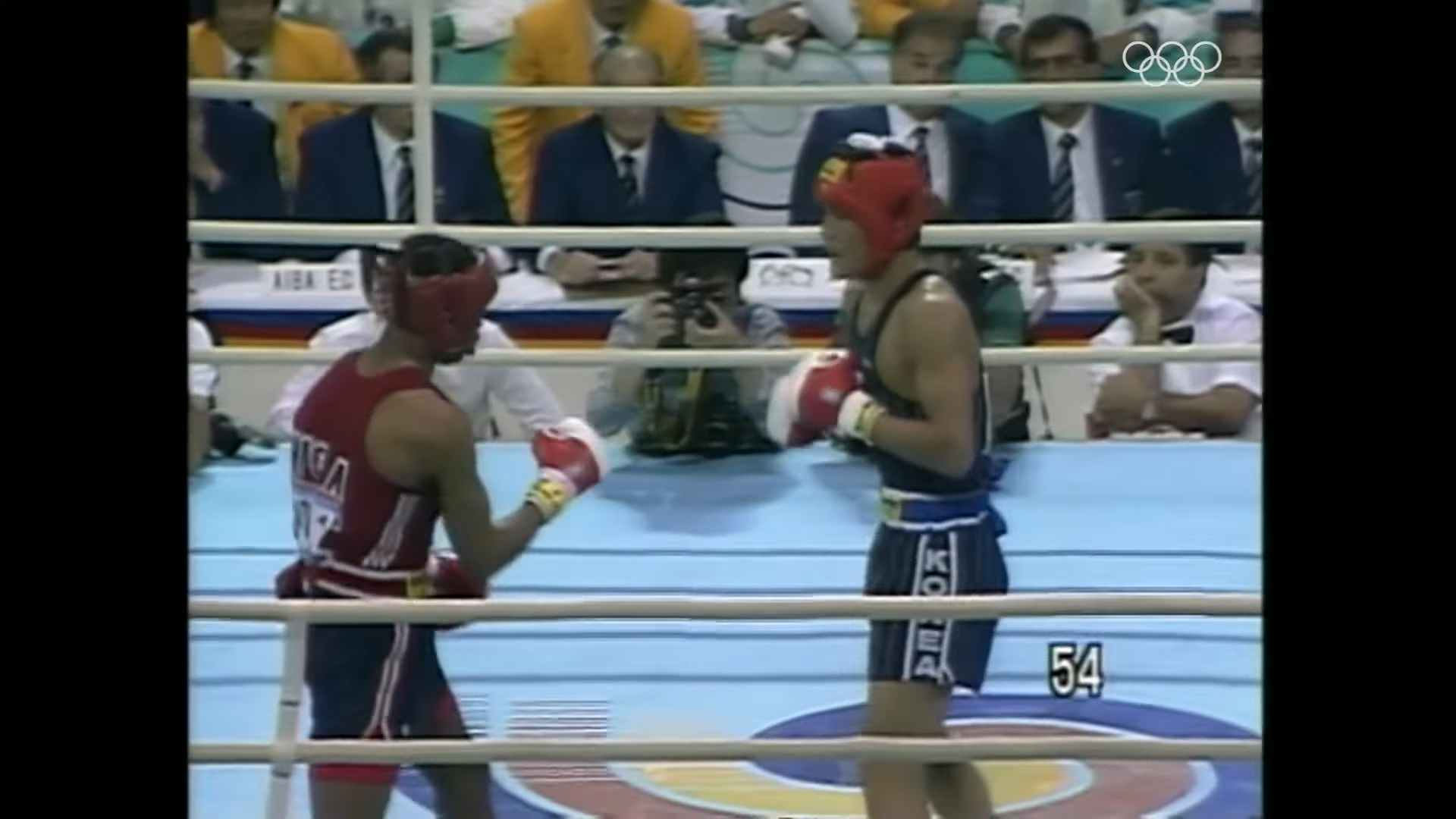 1988년 서울 올림픽 박시헌 vs 로이 존슨 주니어 결승전
