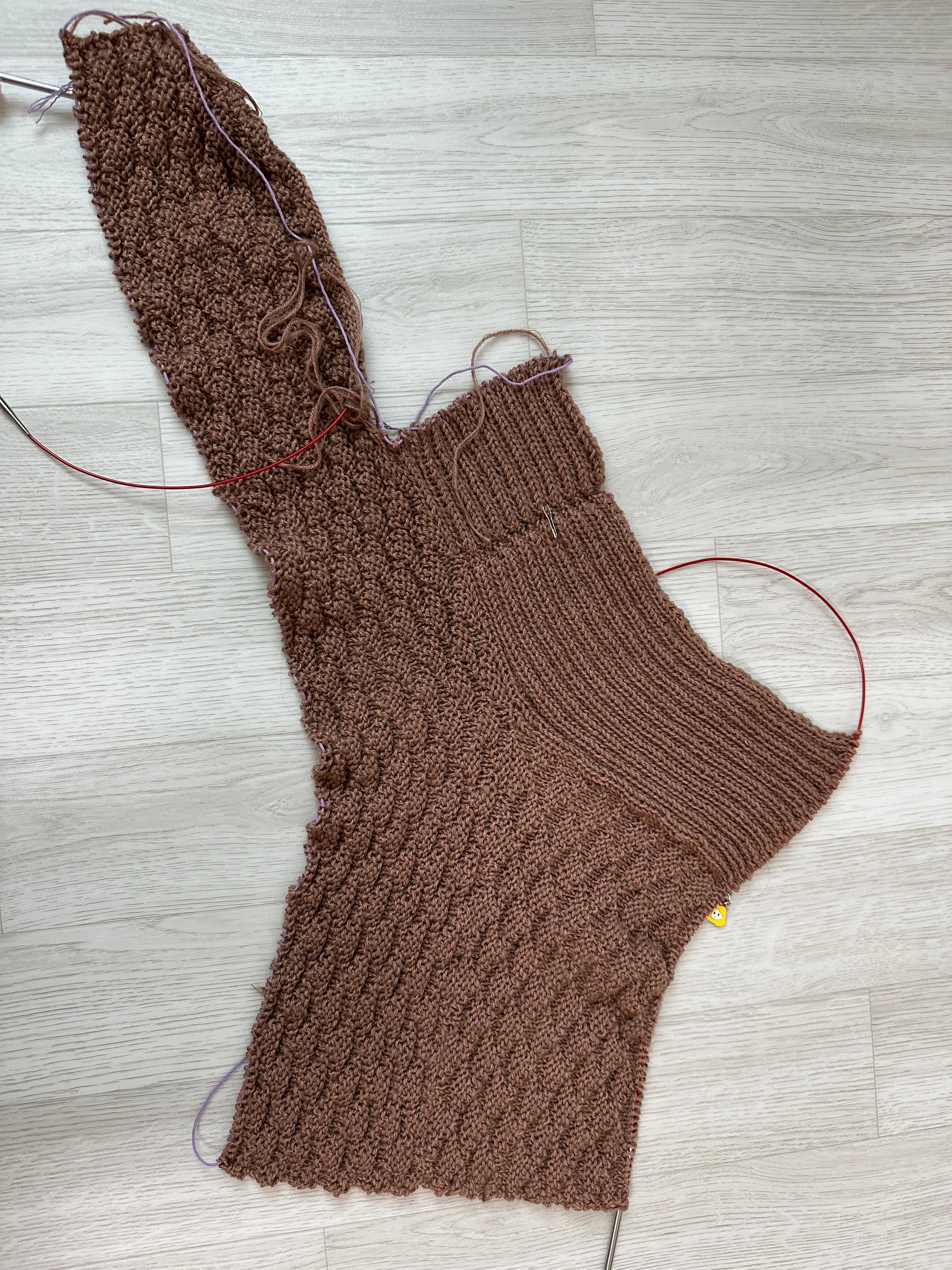 Kerri cardigan 같이뜨기