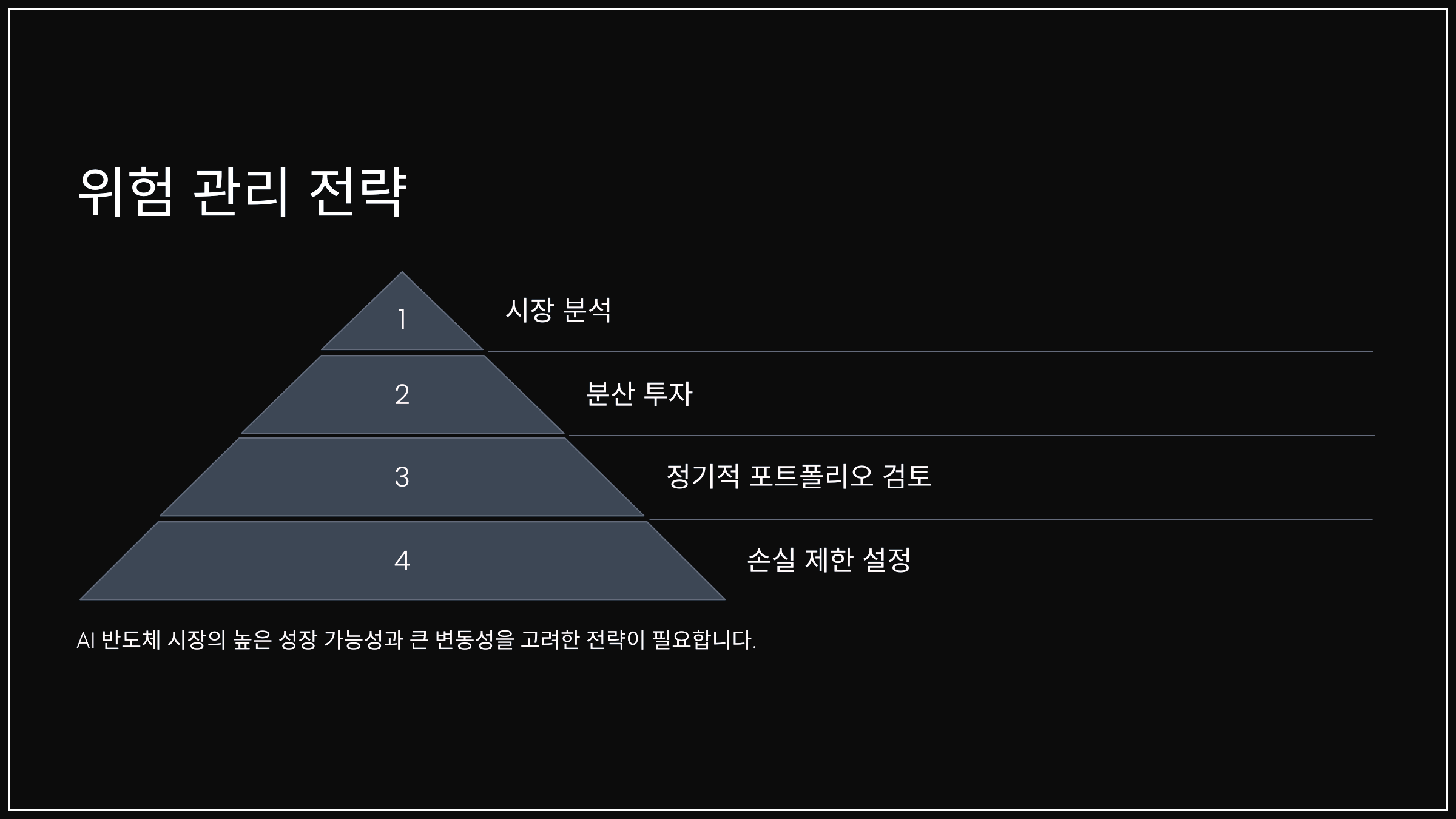위험 관리 전략