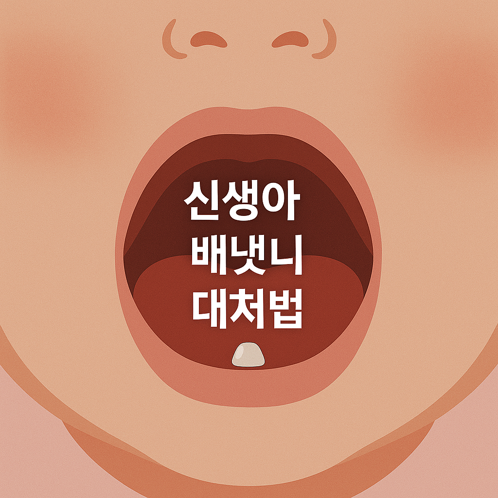 태어나자마자 이가 났어요 배냇니의 진짜 의미와 관리법🦷
