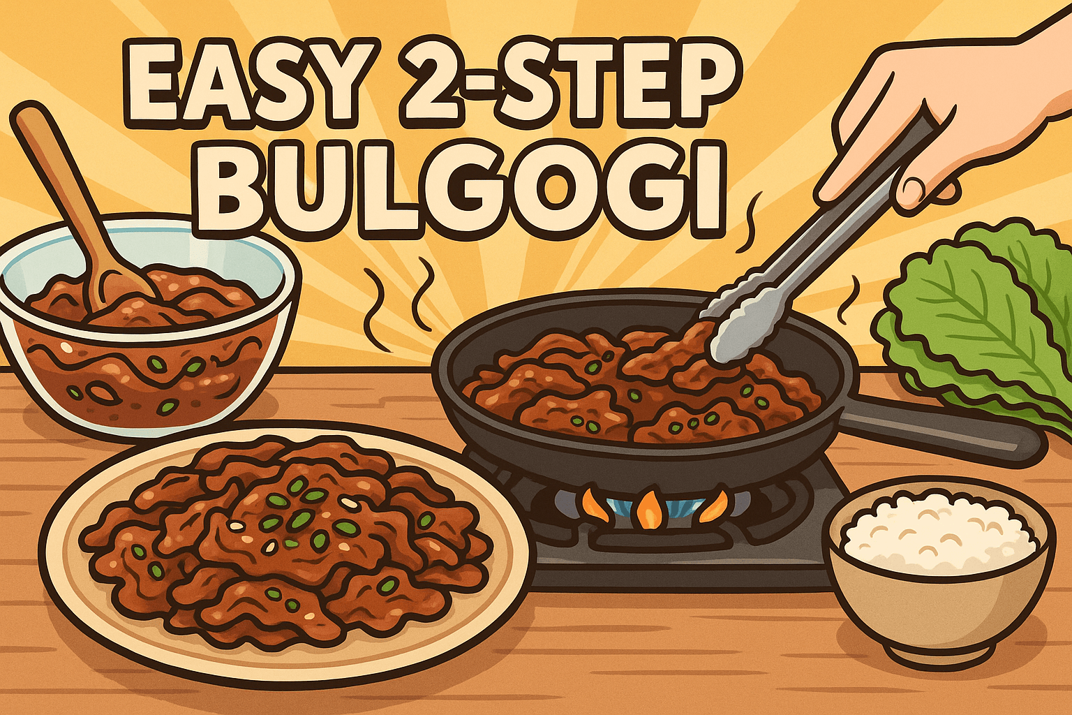 프리미엄 소불고기: 홈 셰프 2단계 가이드