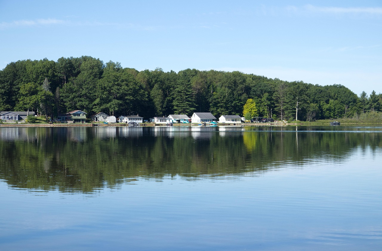 미국 중부의 미시건 근처 소도시
