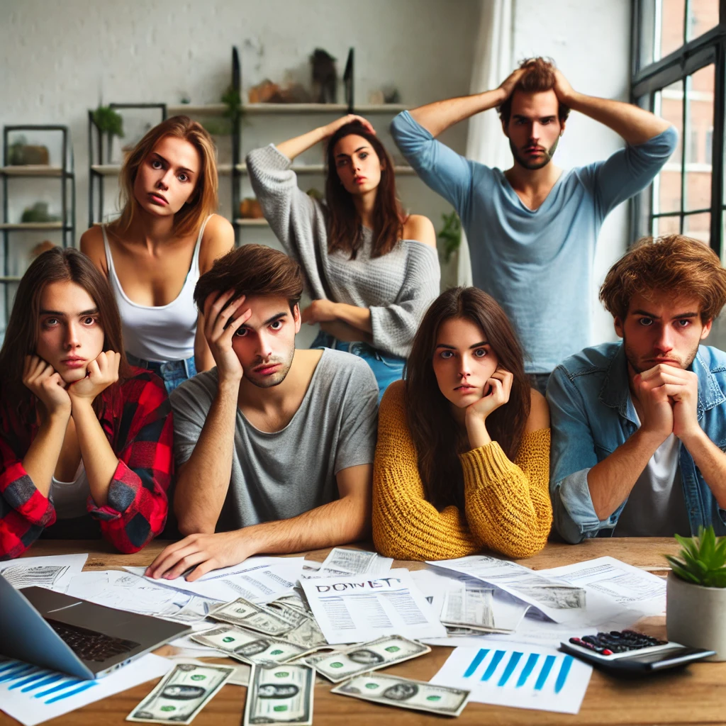 청년들이 월세 지원을 받아 이사하는 모습