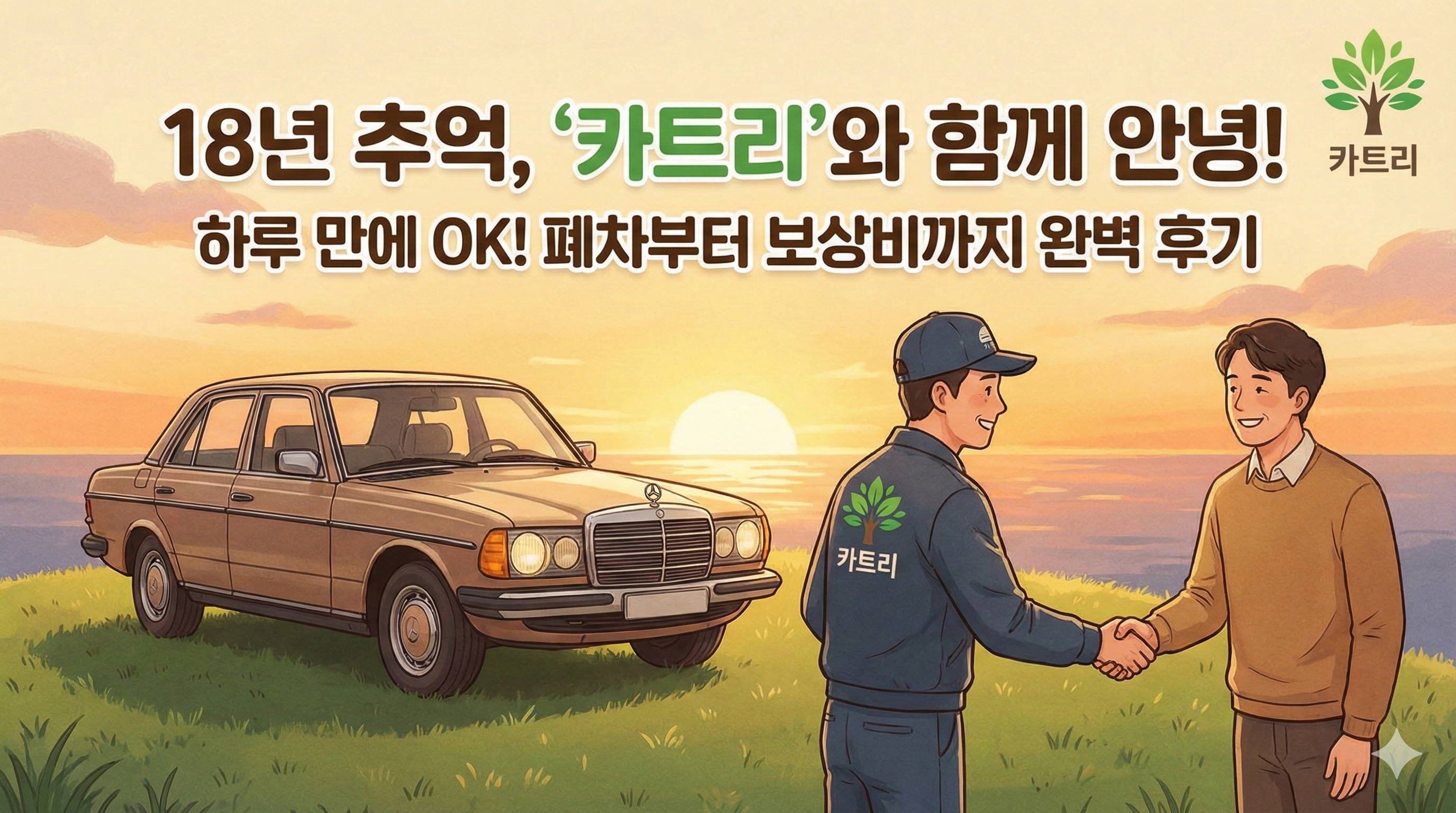 후기_폐차업체_카트리_솔직후기_커피향가득한오후