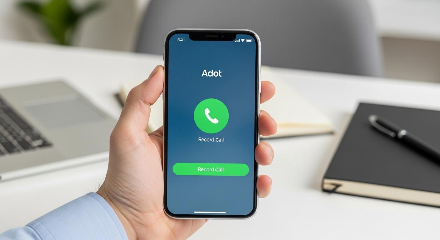 에이닷 아이폰 통화녹음 설정