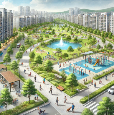 김포 걸포중앙공원 사진