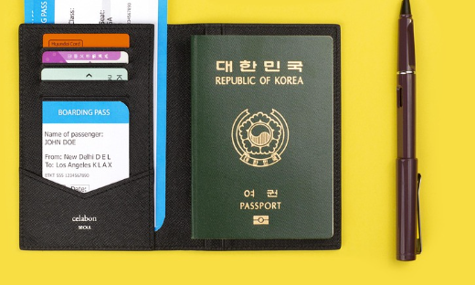 여권의 모습