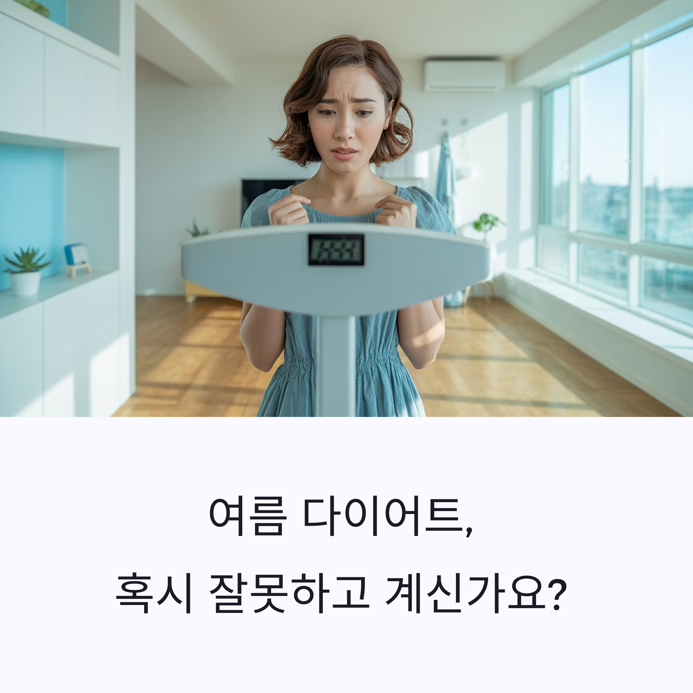 여름 다이어트 망치는 치명적 실수 3가지