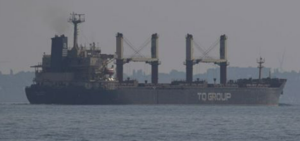 흑해를 항해하는 곡물 수출 선박