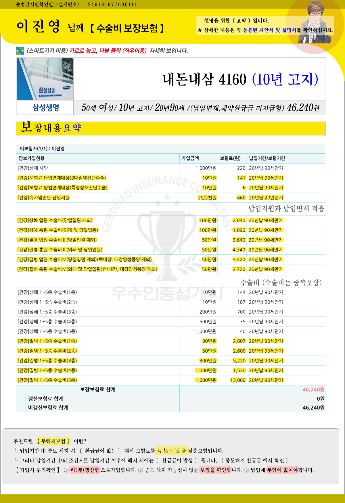 삼성화재수술비보험