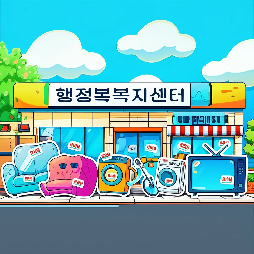 인천 계양구 대형폐기물, 이제 헤매지..
