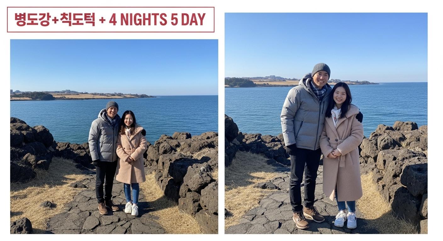 제주 겨울여행 4박5일코스 추천